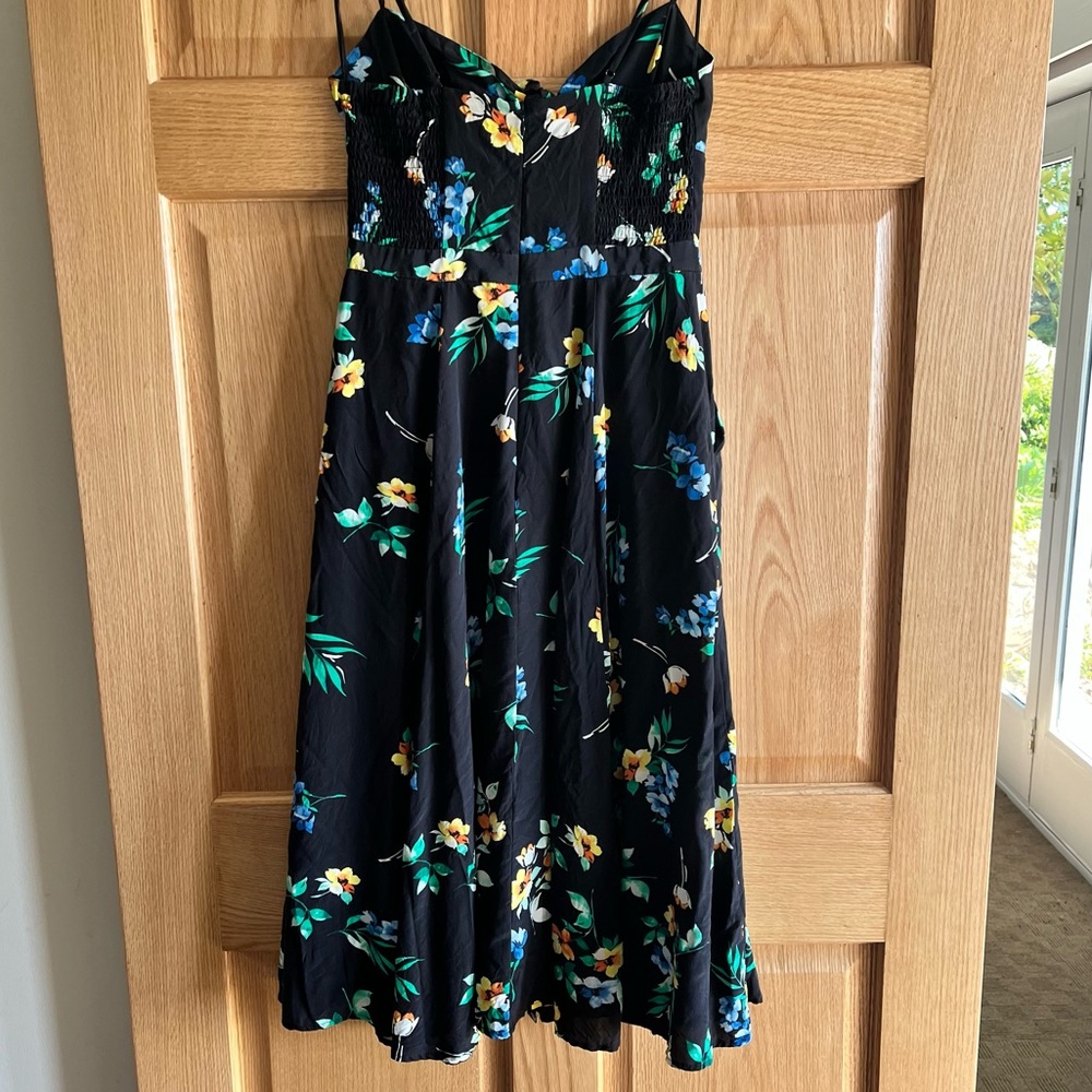 YUMI KIM size small silk spaghetti strap dress with pockets - Picture 4 of 11